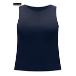 BLUSA MALHA VISCOSE C/ELASTANO M MARINHO