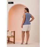 Blusa Lunender Crepe Viscose 