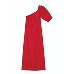 Vestido Tricoline com elastano Marialícia 