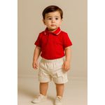 Conjunto Menino Polo Mundi 