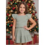 Conjunto Menina Coloritta verde