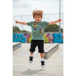 Conjunto Infantil Menino Estampa Sports Elian 