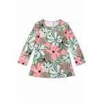 blusa justa manga longa malwee 