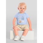 body e bermuda saruel azul 