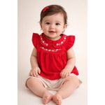 conjunto blusa e shorts 