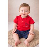 conjunto camiseta e bermuda 