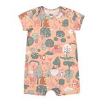 Macaquinho Bebê Menina Raposa Cotton Elian