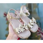 Sandália Menina boneca Pimpolho dourada