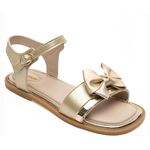 Sandália Menina boneca Pimpolho dourada