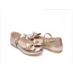 Sapatilha boneca infantil Pimpolho dourada