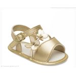 Sandália Menina encanto Pimpolho dourada