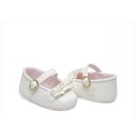 sapatilha batizado infantil pimpolho branca