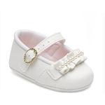 sapatilha batizado infantil pimpolho branca