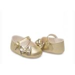 sapatilha boneca infantil pimpolho dourada