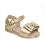 Sandália infantil boneca Pimpolho dourada
