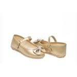 Sapatilha boneca infantil Pimpolho dourada