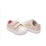 Tênis star kids star comfort pimpolho bege