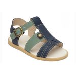 Sandália aventura Pimpolho verde/marinho