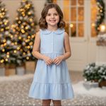 Vestido Menina Alakazoo Tricoline