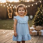 Vestido Coloritta Azul