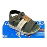 Sandália Molekinho Baby Papete Infantil Confortável e Estilosa - Verde