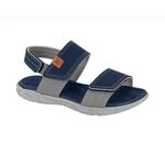 SANDALIA MOLEKINHO TIRAS ADERENTES REF 2400.155 Azul