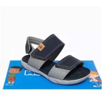 SANDALIA MOLEKINHO TIRAS ADERENTES REF 2400.155 Azul