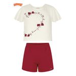 CONJUNTO MALHA NIKKO VERMELHO