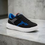 Tênis Infantil Klin Next Kids - PRETO/GRAFITE/ROYAL 