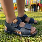 Sandália Infantil Masculina Papete Tic Tac Klin