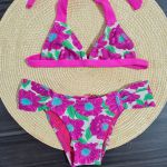 Biquíni Infantil Cortininha Pink