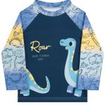 Conjunto Bebê Dino Azul