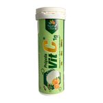 Própolis Vit C - Vitamina C 1g + Zinco 7mg + Verdprópolis 125mg *DISPLAY C/ 10 TUBOS*