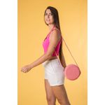 Bolsa Quebek Verão Rosa Bebê