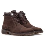 Bota Masculina Nobuck Café