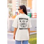 Camiseta Unissex em Algodão Estampa Journey of Life Off White