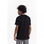 Camiseta Masculina Lisa Estonado Preto