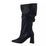 Bota Feminina Slouchy Cristal Preto