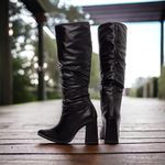 Bota Franzida Feminina Preto