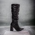 Bota Franzida Feminina Preto