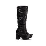 Bota Franzida Feminina Preto