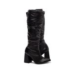 Bota Franzida Feminina Preto