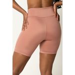 Short Fitness Cloe com Recorte Rosê