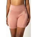 Short Fitness Cloe com Recorte Rosê