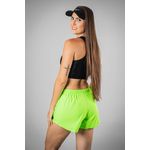 Short Feminino Tactel Fit Verde Neon 