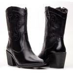 Bota Feminina Texana Western Preta