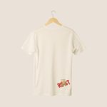 Camiseta Unissex em Algodão Estampa Urso Censored Off White 