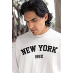 CAMISETA UNISSEX BRANCA NY