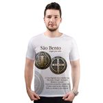 Camiseta-Medalha de São Bento.GCA611