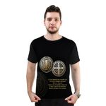 Camiseta-Medalha de São Bento.GCA772